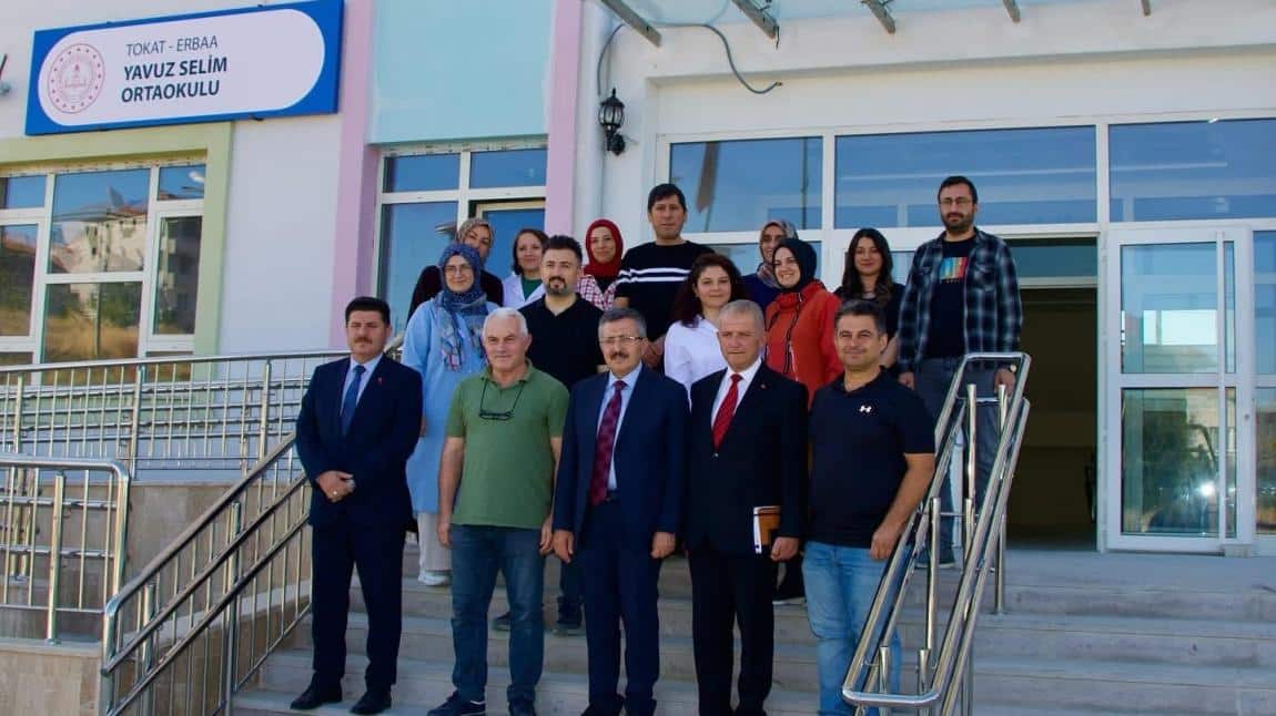 TOKAT İL MİLLİ EĞİTİM MÜDÜRÜ HÜSEYİN KIR'IN OKULUMUZU ZİYARETİ